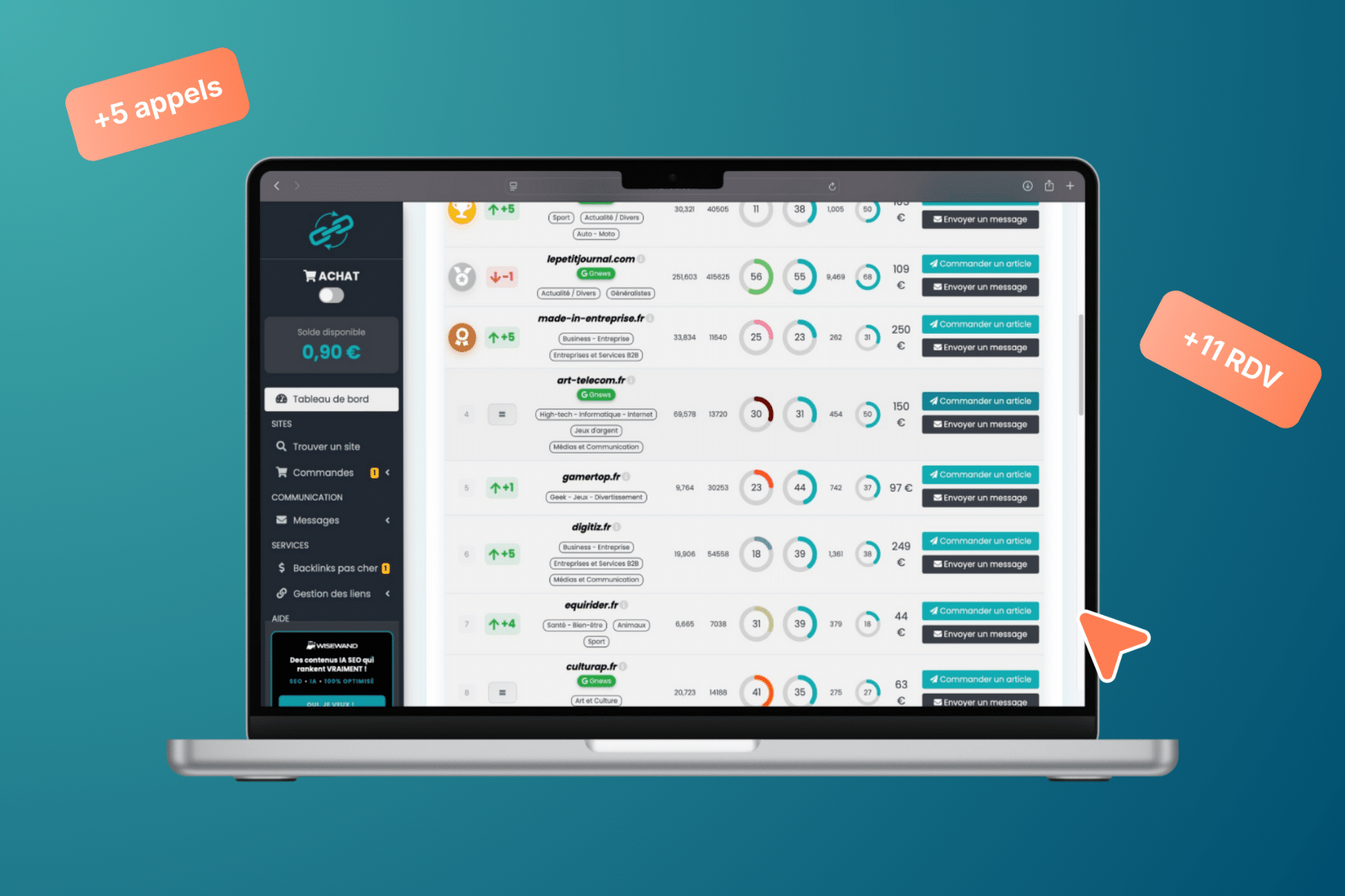 Linkavista : La meilleure plateforme de netlinking