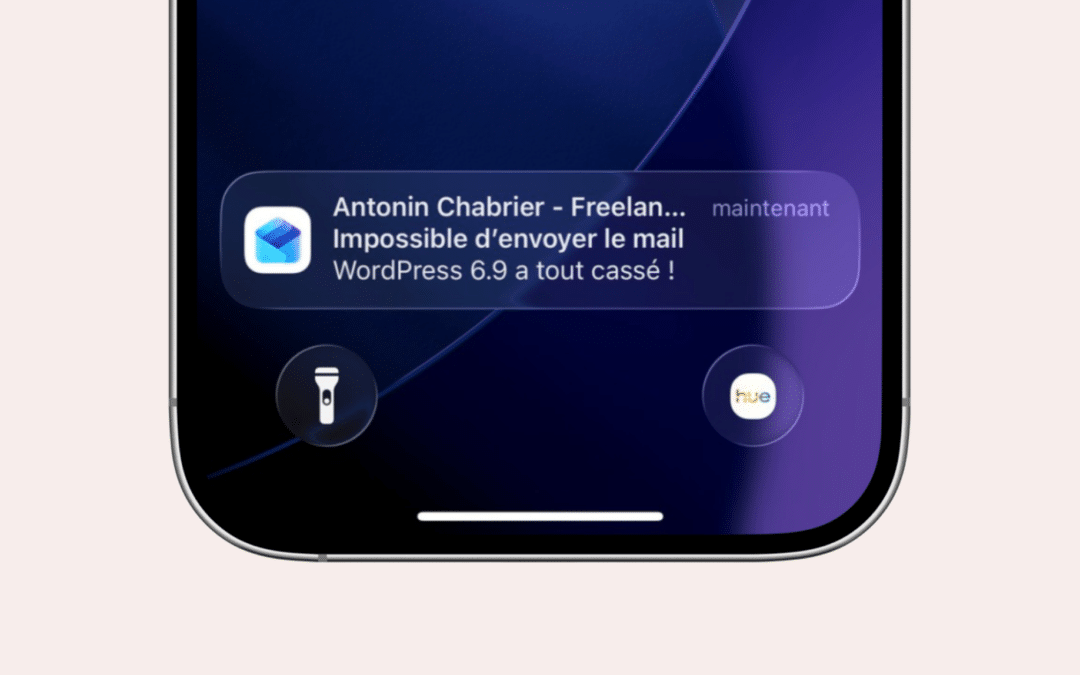WordPress 6.9 : pourquoi vos emails ont cessé de fonctionner après la mise à jour